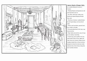 Ranger cabin concept art